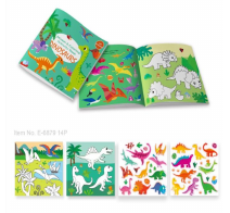 Dinosaur Sticker & Colouring Book catalog image
